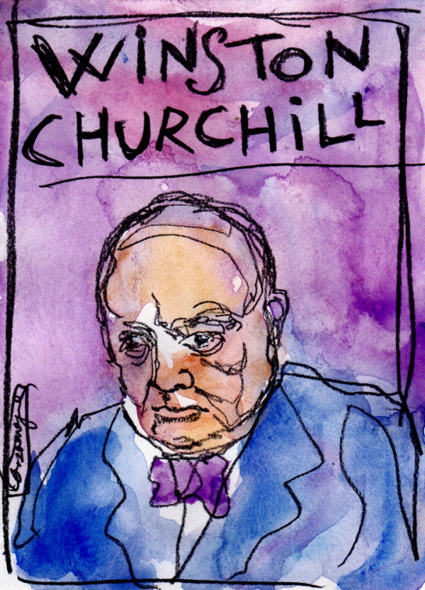24 d'Abril de 1953. A Londres el primer ministre britànic Winston Churchill es nombrat cavaller.