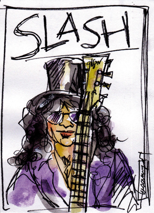 23 de juliol de 1965.  Neix Slash, músic de la banda de Rock Guns N’ Roses.
