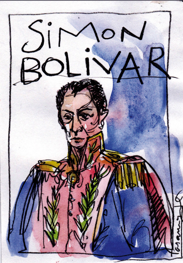 24 de juliol de 1783.  Neix Simon Bolivar, llibertador de Venezuela.