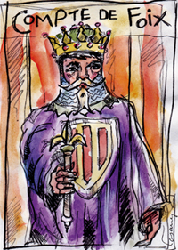 6 de novembre de 1481. El compte de Foix és coronat rei de França.