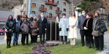 Andorra s’integra en una ruta del català amb la inauguració d’un monòlit a Encamp