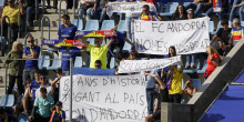 L’afició clama perquè l’FC Andorra pugui quedar-se al país