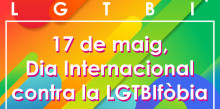Diverses accions per commemorar el Dia Internacional contra la LGTBIfòbia 