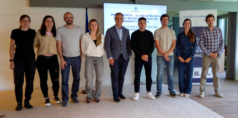 Onalabs inicia una prova pilot a Andorra amb cinc esportistes del programa ARA