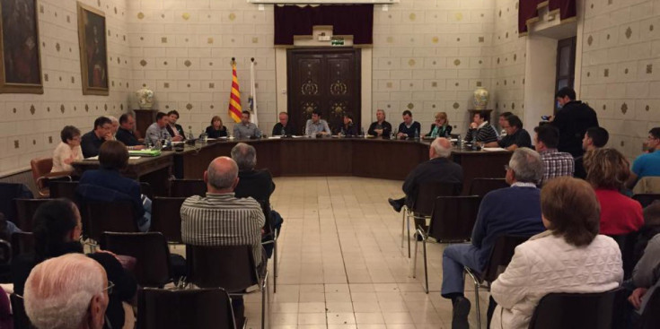 L’últim ple de legislatura de l’ajuntament de la Seu d’Urgell, celebrat dilluns passat al vespre.