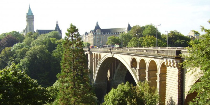 Pont d’Adolf, a Luxemburg.