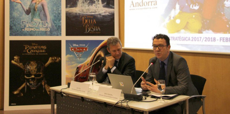 Presentació de l’acord entre Disney i Andorra