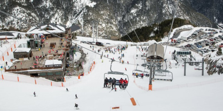 L’estació d’esquí d’Arinsal.