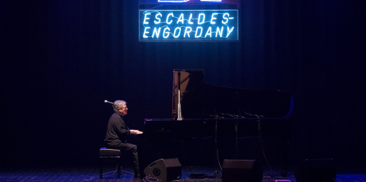 El concert de Chano Domínguez va obrir l’Andorra Jazz Escaldes-Engordany.