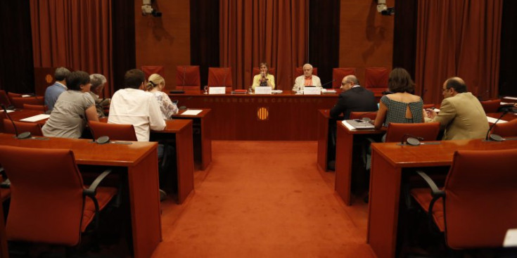Una sessió de Comissió d’investigació de l’‘Operació Catalunya’.