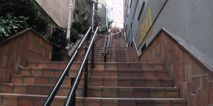 Les escales que comuniquen les avingudes de les Escoles i del Pessebre d’Escaldes-Engordany.
