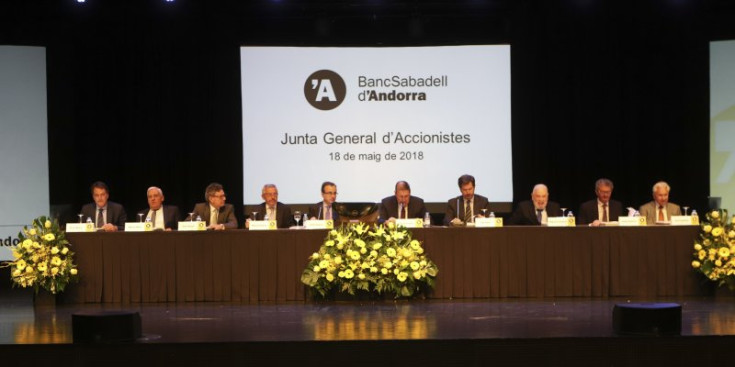 La Junta d'Accionistes de Banc Sabadell, avui.