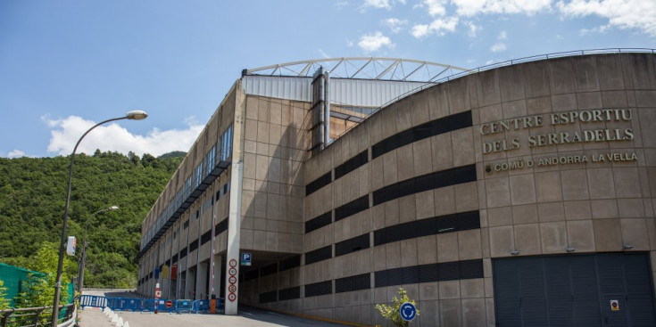 El complex esportiu dels Serradells, a Andorra la Vella.