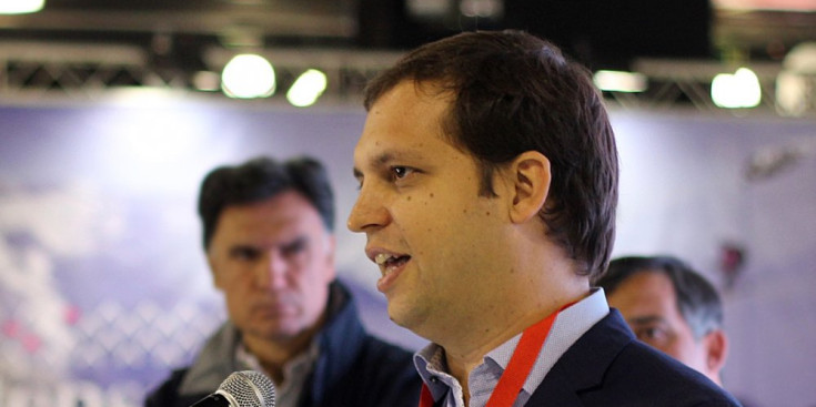 El CEO i propietari únic d’Esquiades.com, Rafael Fuertes, en una intervenció.