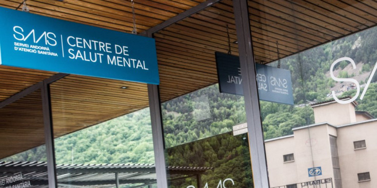 La façana del Centre de Salut Mental del SAAS.