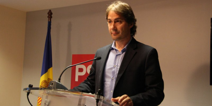 El primer secretari del Partit Socialdemòcrata, David Rios.