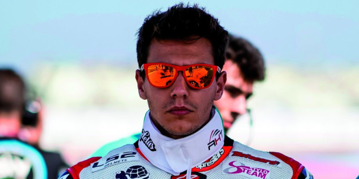 El pilot andorrà Xavi Cardelús en una cursa de la temporada.