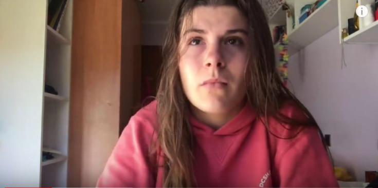 Fragment del vídeo de la víctima denunciant els fets.