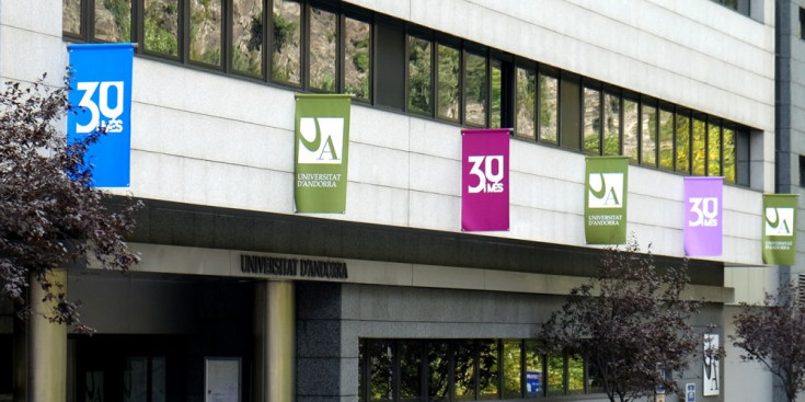 Façana de la Universitat d'Andorra.