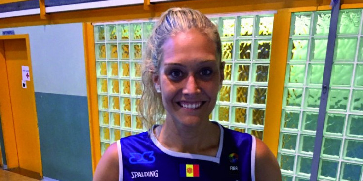 Eva Vilarrubla ha estat sempre molt vinculada al bàsquet.
