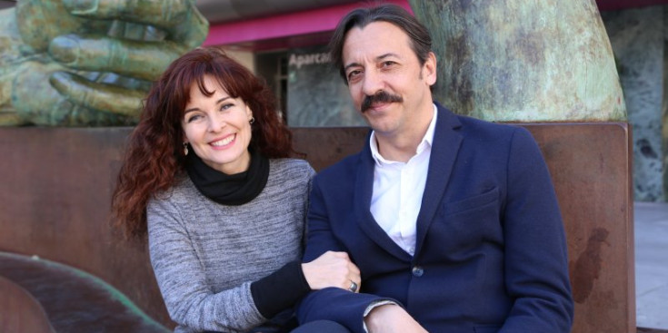 Sílvia Marsó i Germán Torres, actors de ‘24 horas en la vida de una mujer’.