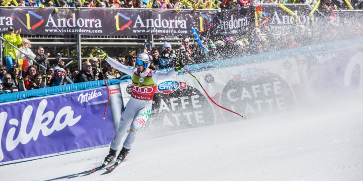 L’esquiador italià Dominik Paris es proclama campió de supergegant a Grandvalira.