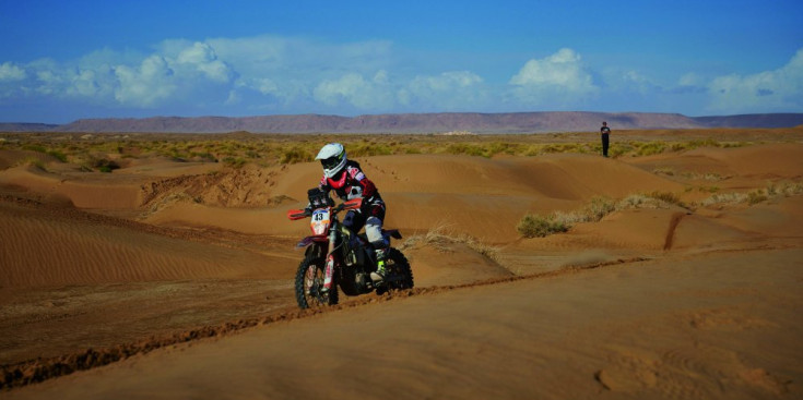 La pilot andorrana Margot Llobera prepara el Dakar 2020 a la darrera edició del Merzouga Rally.