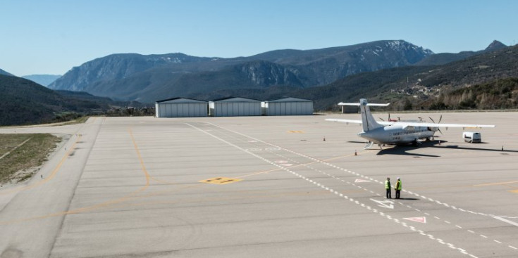 Proves a l’aeroport d’Andorra-la Seu d’Urgell.