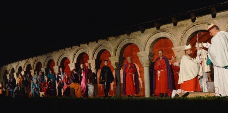 Escena del Retaule de Sant Ermengol.