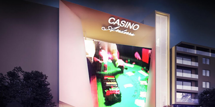 Recreació de com havia de ser el casino proposat per Jocs SA.