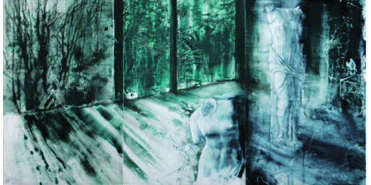 Imatge de l’obra ‘Luces violentas sobre los yesos rotos’ que es podrà veure al Principat.