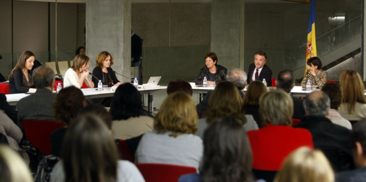 Conferència del 8 de Març sobre la dona i el seu dia, any 2014.