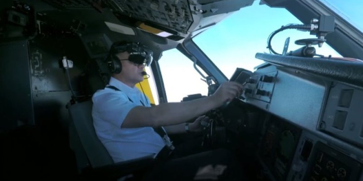 Un dels pilots que utilitza una nau d’ATR.