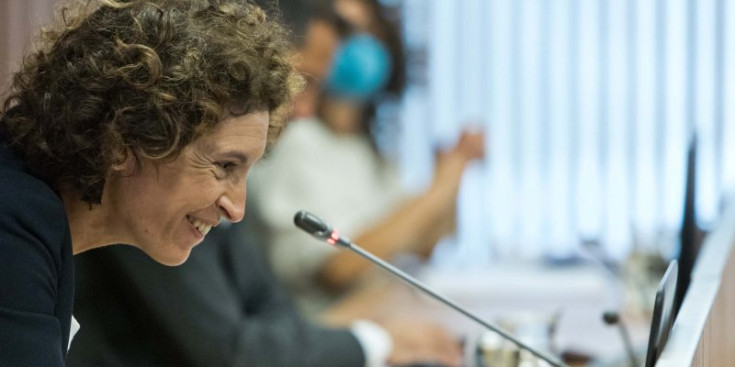 La ministra d’Afers Exteriors, Maria Ubach, davant la comissió legislativa per presentar l’informe anual d’acció exterior 2019