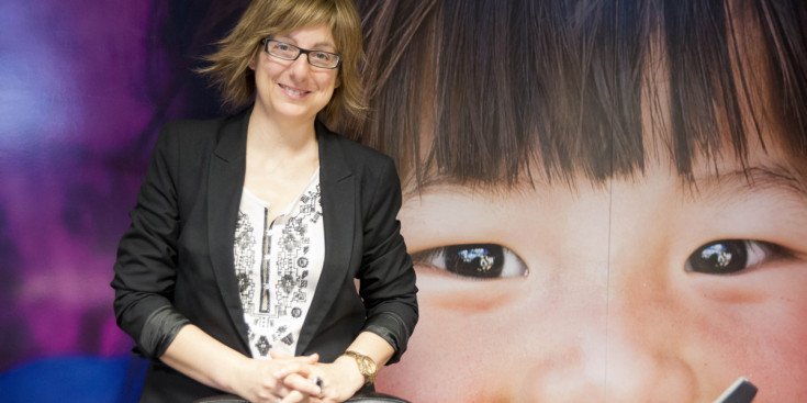 La directora d'Unicef Andorra, Marta Alberch.