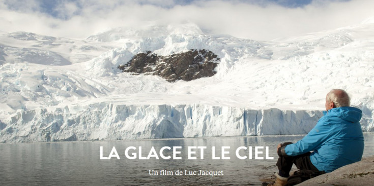 Cartell promocional de la pel·lícula 'La glace et le ciel'.
