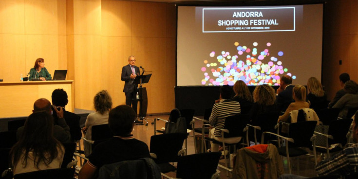 Presentació de la campanya de la 3a edició de l’Andorra Shopping Festival.