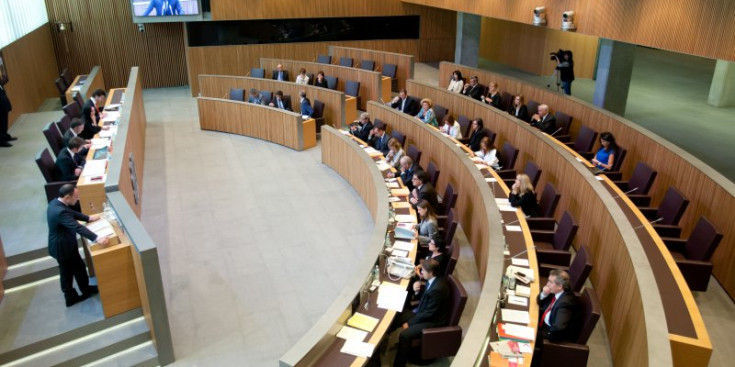 Imatge d’una sessió parlamentària al Consell General