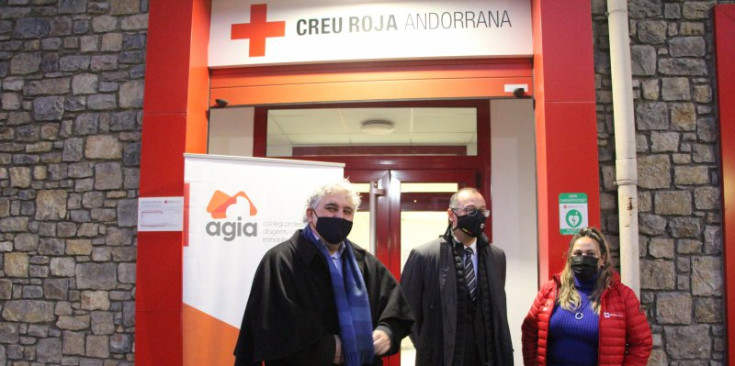 Col·laboració entre la Creu Roja Andorrana i l’AGIA.
