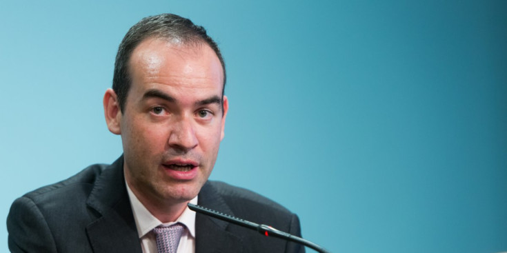 El ministre d’Administració Pública, Transports i Telecomunicacions, Jordi Alcobé.