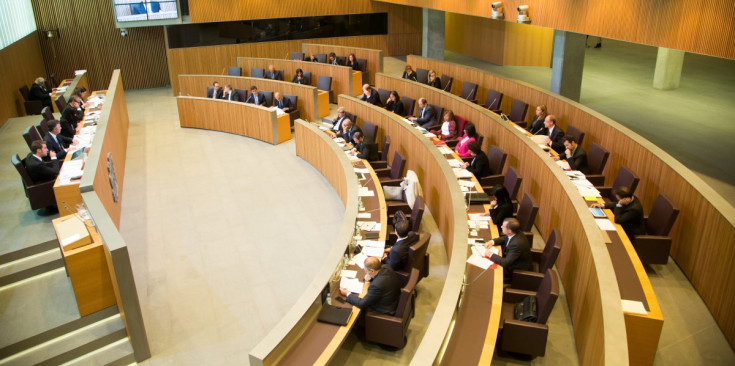 Una vista general del Consell general en una sessió.