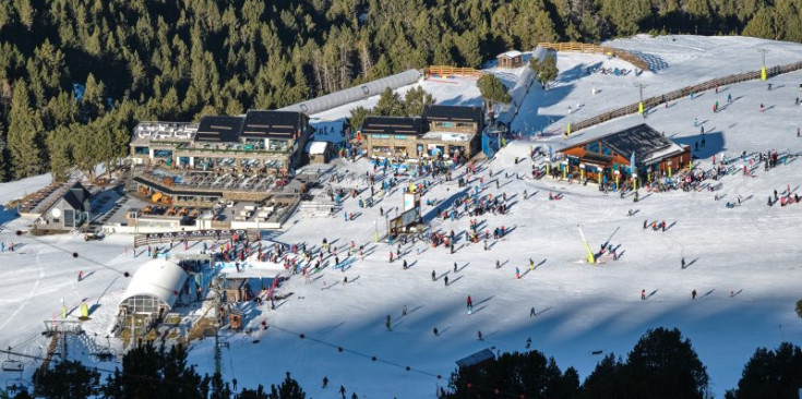 Una estació d’esquí de Grandvalira