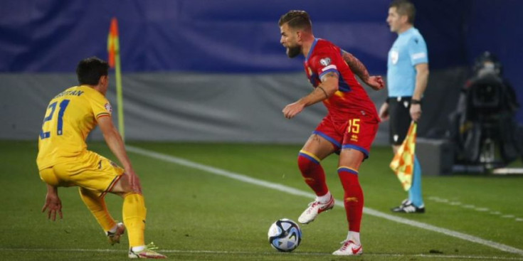 Imatge del partit Andorra- Romania.