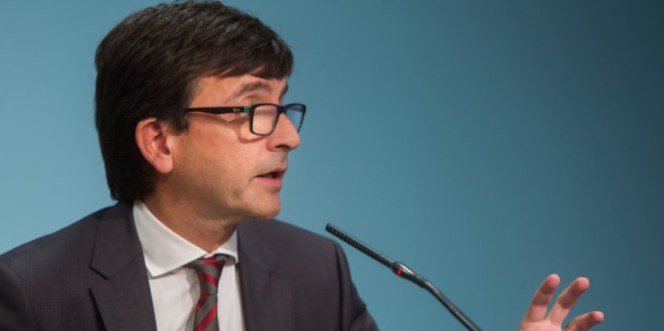 Jordi Cinca, en una compareixença posterior al Consell de ministres
