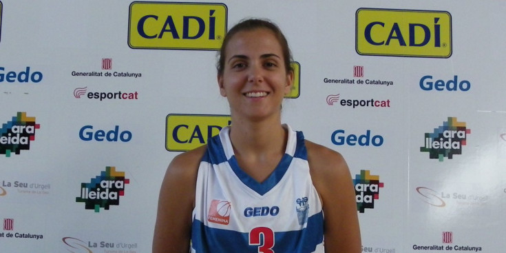 La jugadora del Cadí La Seu, Andrea Vilaró.