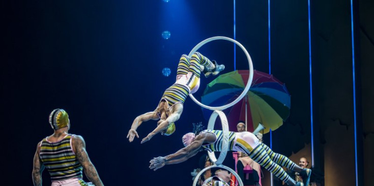L’espectacle ‘Festa’ del Cirque du Soleil.