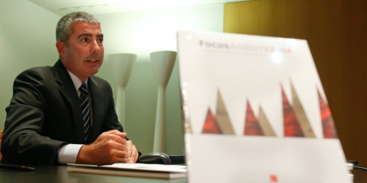 L’exconseller delegat de BPA, Joan Pau Miquel, en una presentació de l’any 2014.