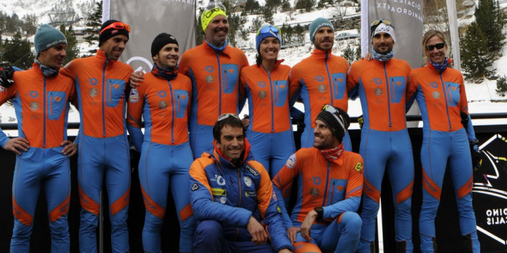 Presentació de l’equip d’esquí de muntanya de l’ECOA.