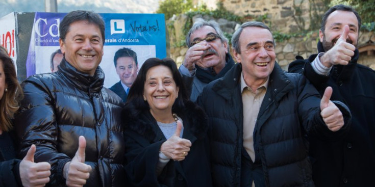 Rosa Ferrer dona el seu suport a Ld’A d'Andorra la Vella durant les comunals
