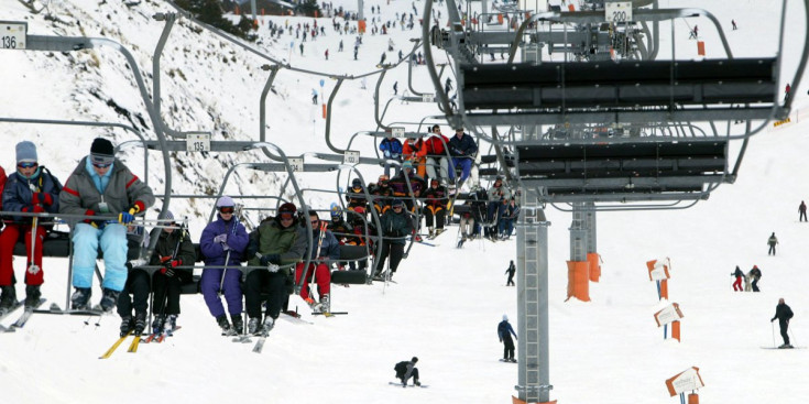Esquiadors a l’estació de Pal-Arinsal.
